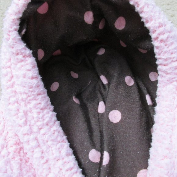 Carters Zip Up Fleece Bunting Snowsuit Girls Size 3M Pink Brown Bear Winter - Picture 4 of 7
